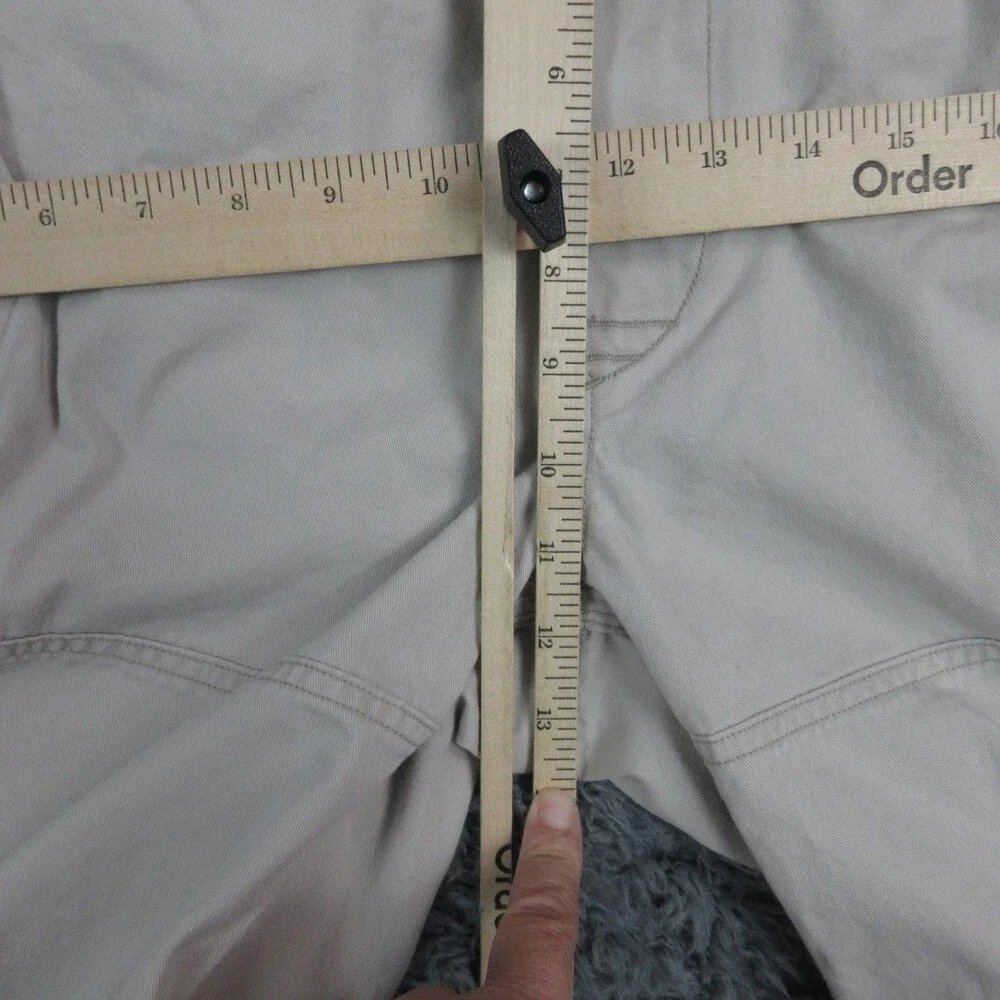 Polo Ralph Lauren Shorts Mens 36 Khaki Cargo Classic Polo Chino Pockets 34x10*